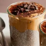 High-Protein Peanut Butter & Chocolate Chia Pudding