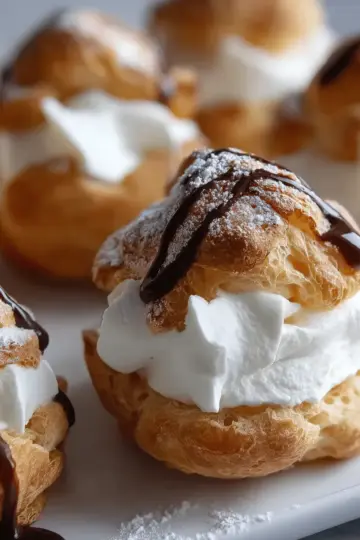 Homemade Cream Puffs