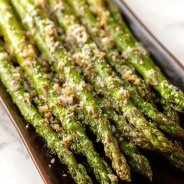 Garlic Parmesan Roasted Asparagus