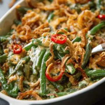 Spicy Green Bean Casserole