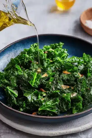 Sautéed Kale with Garlic and Olive Oil