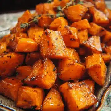 Honey Roasted Sweet Potatoes
