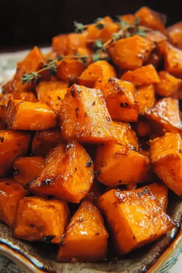 Honey Roasted Sweet Potatoes