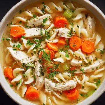 Classic Chicken Noodle Soup