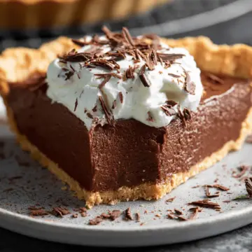 Vegan Chocolate Pie