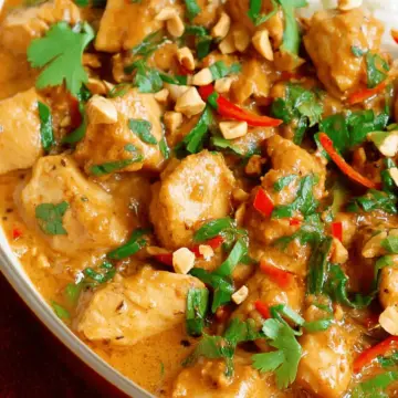 Thai Peanut Chicken