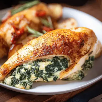 Spinach Stuffed Chicken