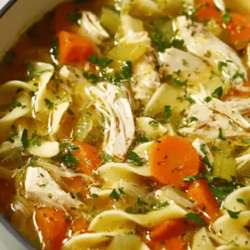 Homemade Chicken Noodle Soup