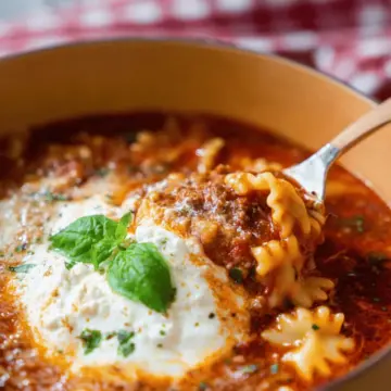 Lasagna Soup