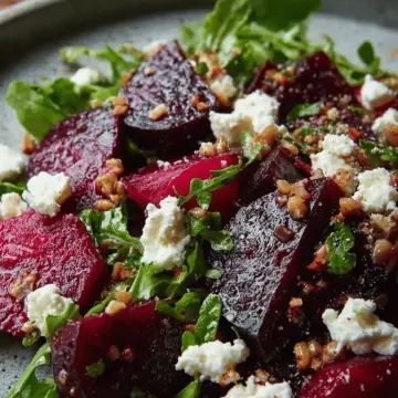 Roasted Beet Salad with Feta