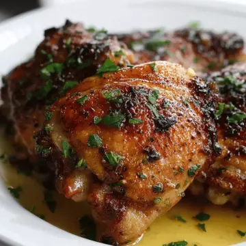 Garlic Butter Chicken Thighs Recipe