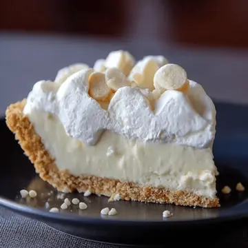 White Chocolate Cream Pie