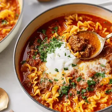 Classic Lasagna Soup Recipe