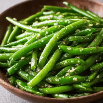 Buttery Garlic Green Beans