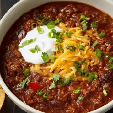 Classic Beef Chili