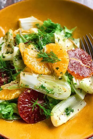 Fresh Fennel Orange Salad