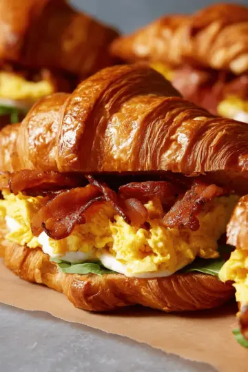 Croissant Breakfast Sandwich