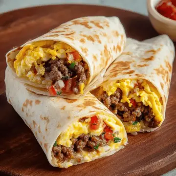 Sausage Breakfast Burrito