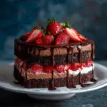 Strawberry Chocolate Cake