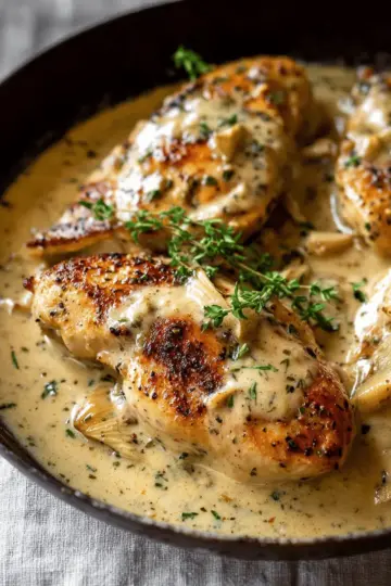 Creamy Garlic Chicken