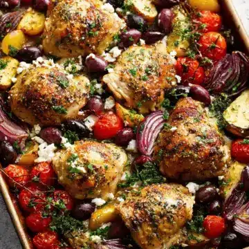 Greek Sheet Pan Chicken