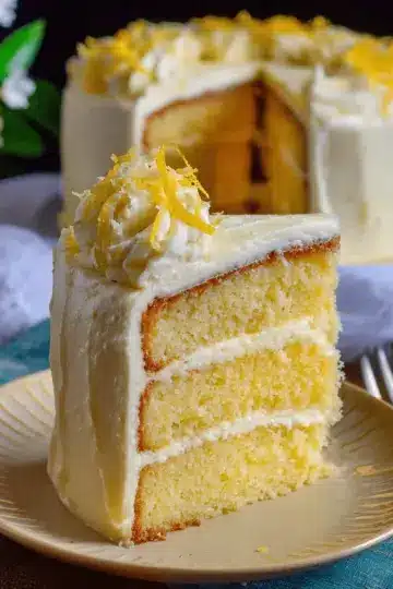Lemon Velvet Cake