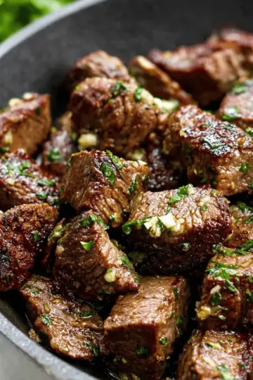 Garlic Butter Steak Bites