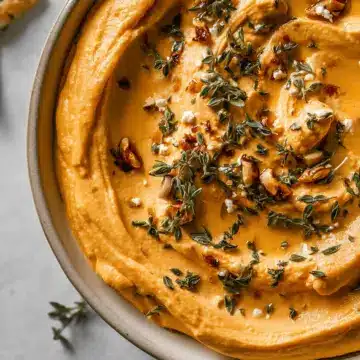 Pumpkin Whipped Feta Dip