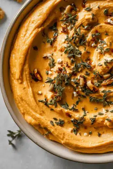 Pumpkin Whipped Feta Dip