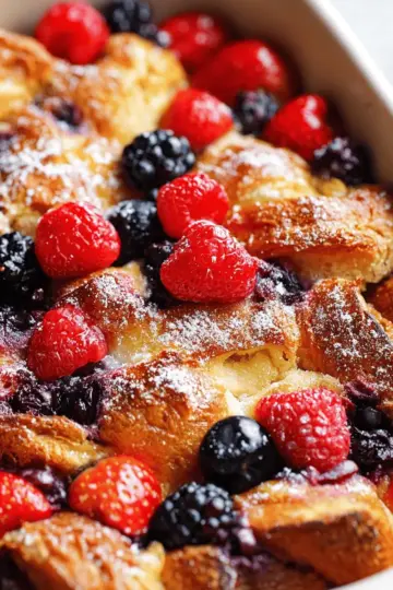 Berry Croissant Bake