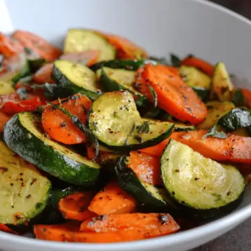Sauteed Zucchini and Carrots