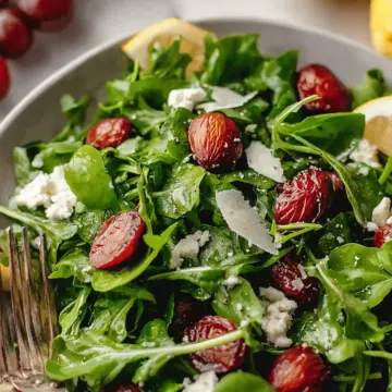 Arugula Salad with Lemon Vinaigrette