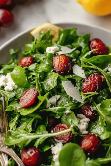 Arugula Salad with Lemon Vinaigrette