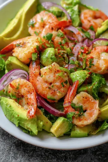 Shrimp Avocado Salad