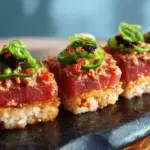 Spicy Tuna Crispy Rice (Nobu)