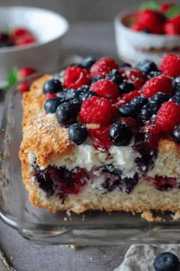 Easy Berry Cake