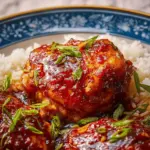 Honey-Garlic Slow Cooker Chicken Thighs