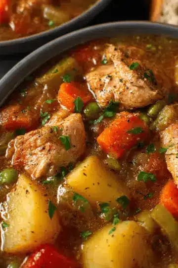 Slow Cooker Chicken Stew