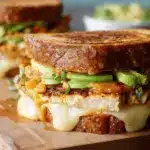 The Best Chipotle Chicken Avocado Melt Sandwich