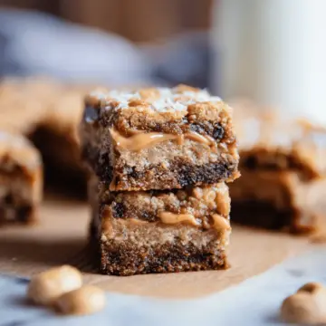 Peanut Butter Banana Bars