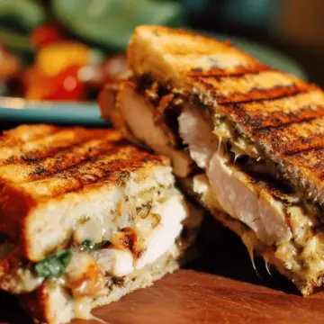 Chicken Pesto Paninis