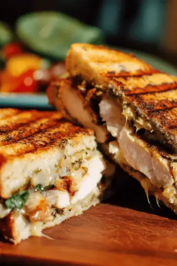 Chicken Pesto Paninis
