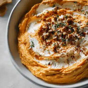 Pumpkin Whipped Feta Dip