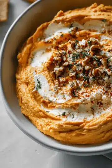 Pumpkin Whipped Feta Dip