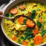 Anti Inflammatory Turmeric Chicken Soup