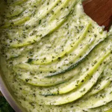 Creamy Zucchini Sauce