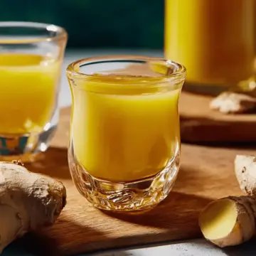 Easy ginger shots