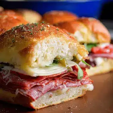 Hot Italian Sub Sliders