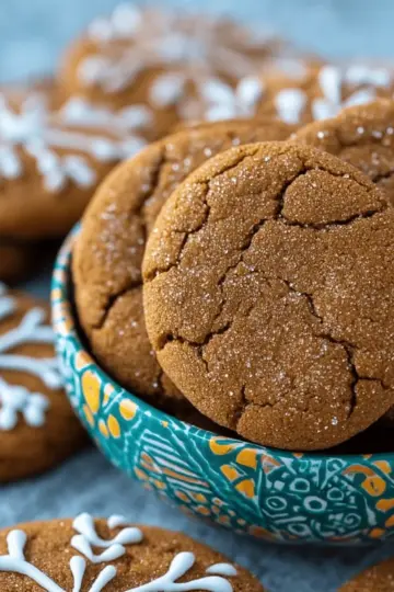 Soft Gingerbread Cookies
