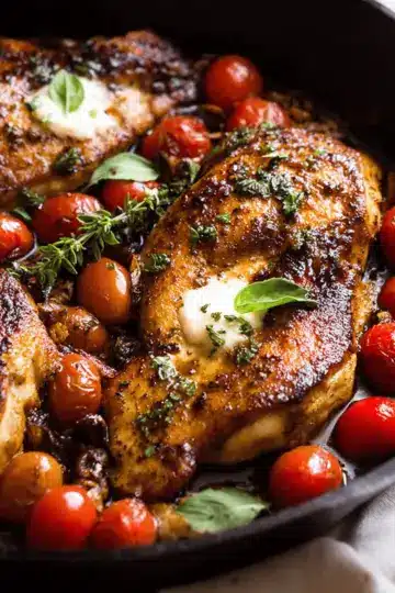 One Pan Balsamic Chicken